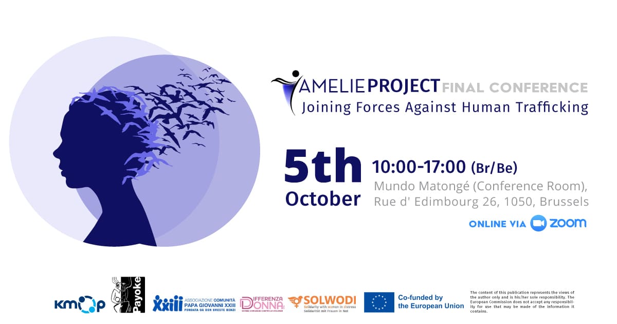 Join us at the conference “Joining Forces Against Human Trafficking” on October 5