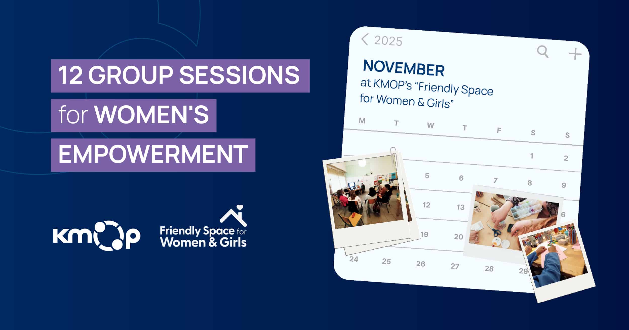 Friendly Space_Women_November calendar